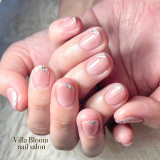 おすすめ順 ショート 斜めフレンチのネイルデザイン ネイルブック