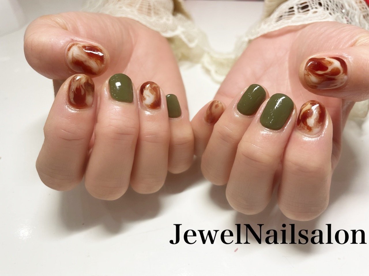 オールシーズン オフィス 女子会 ハンド シンプル めぐみ Jewel Nail Salonのネイルデザイン No ネイルブック