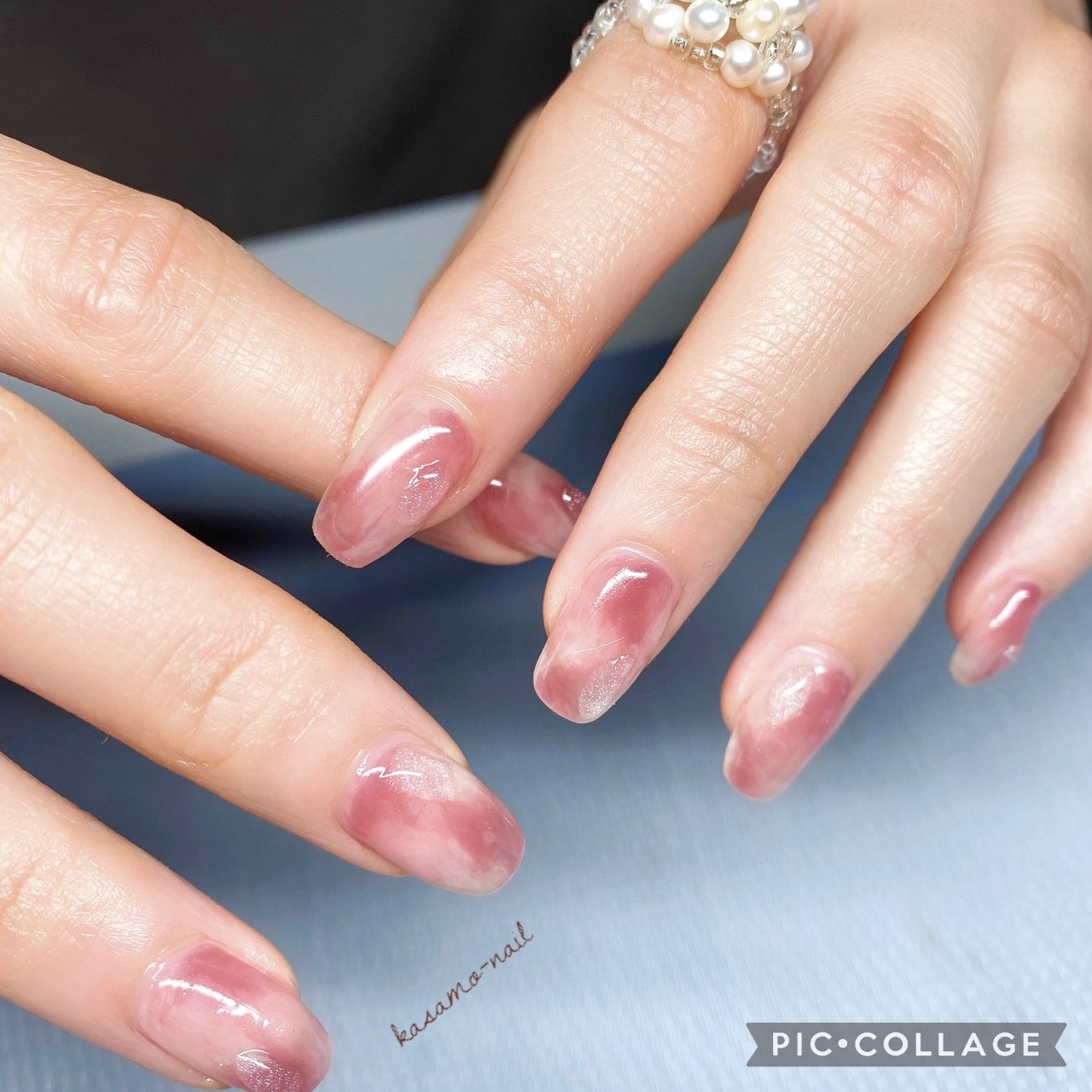 春 オールシーズン デート 女子会 ハンド Nail Salon Kasamoのネイルデザイン No ネイルブック