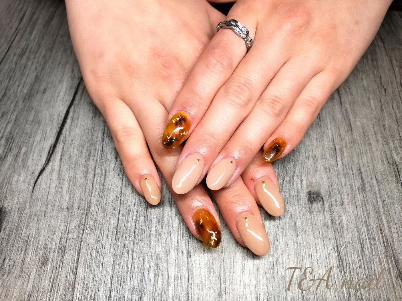 春 冬 オールシーズン オフィス ハンド T A Nailのネイルデザイン No ネイルブック