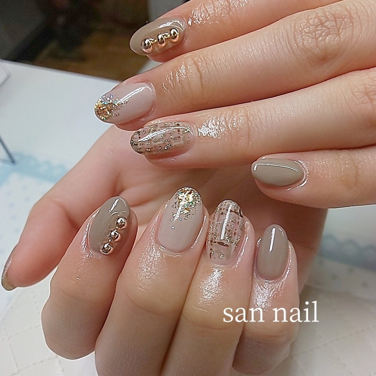 春 オールシーズン デート 女子会 ハンド San Nailのネイルデザイン No ネイルブック