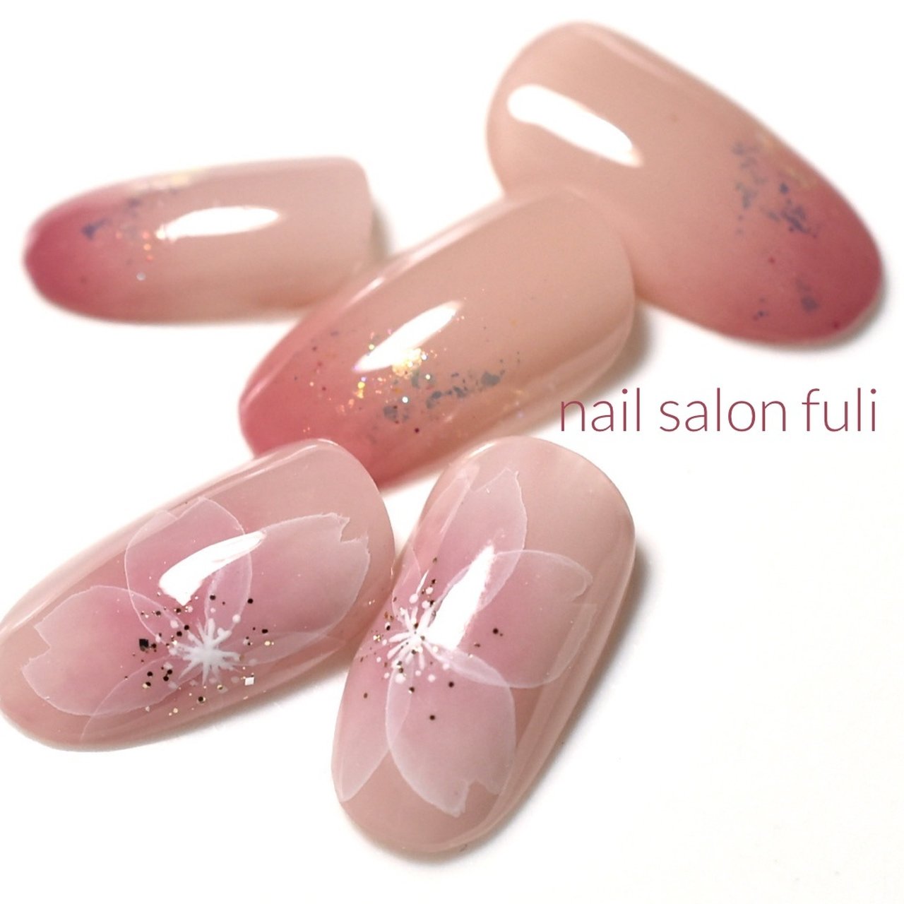 春 入学式 オフィス ブライダル ハンド Nail Salon Fuliのネイルデザイン No ネイルブック