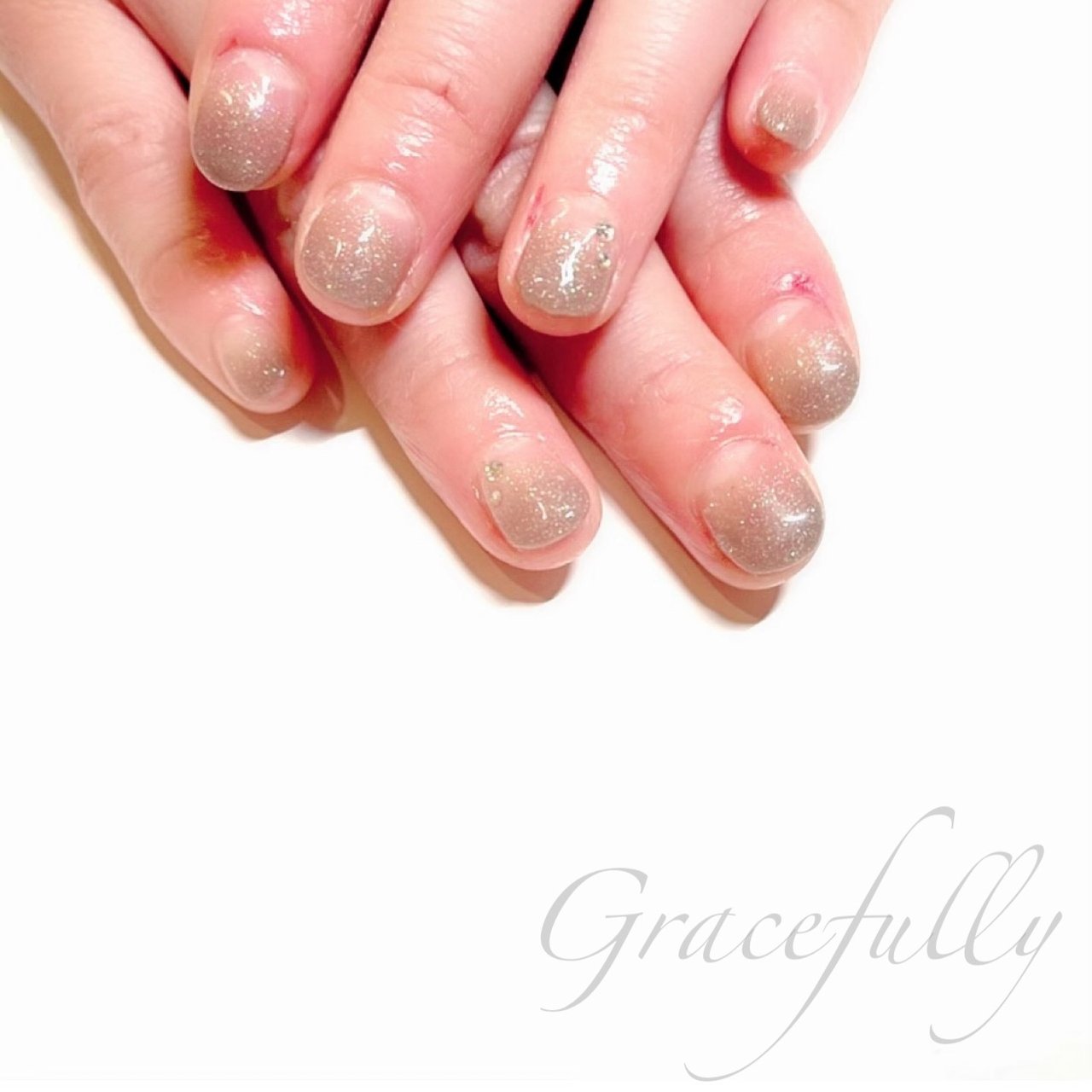 オールシーズン オフィス ハンド グラデーション ジェルネイル Gracefully ネイルサロン 都立大学のネイル デザイン No ネイルブック