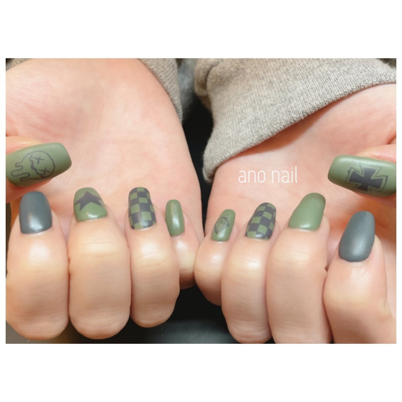 オールシーズン ハンド シンプル ワンカラー マット Ano Nail Kanamiのネイルデザイン No ネイルブック