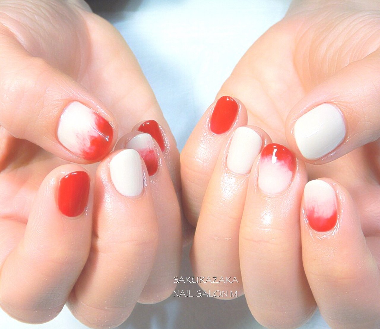 オールシーズン ハンド グラデーション ニュアンス ショート 桜坂ネイルサロンmのネイルデザイン No ネイルブック