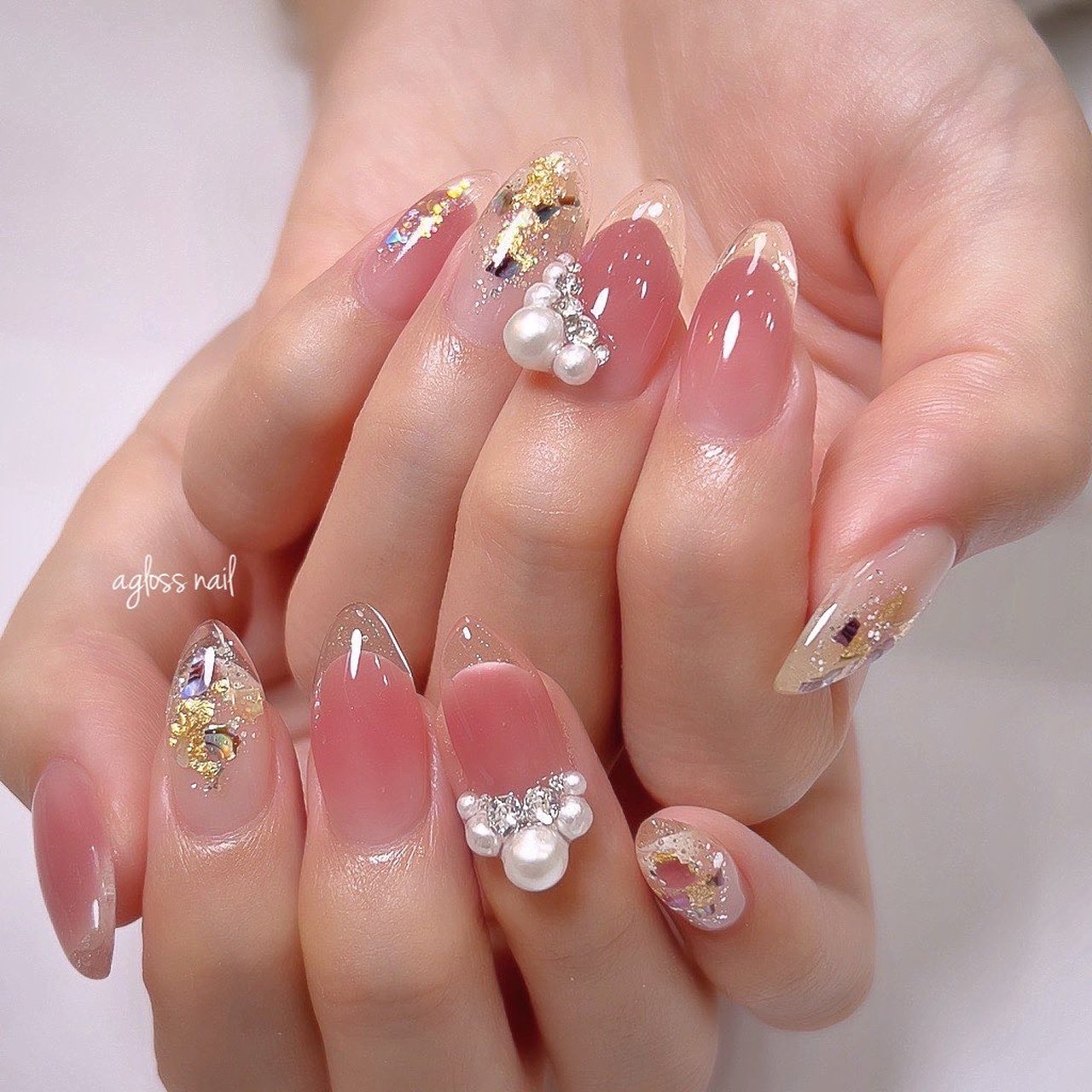 春 夏 秋 冬 ハンド Agloss Nailのネイルデザイン No ネイルブック