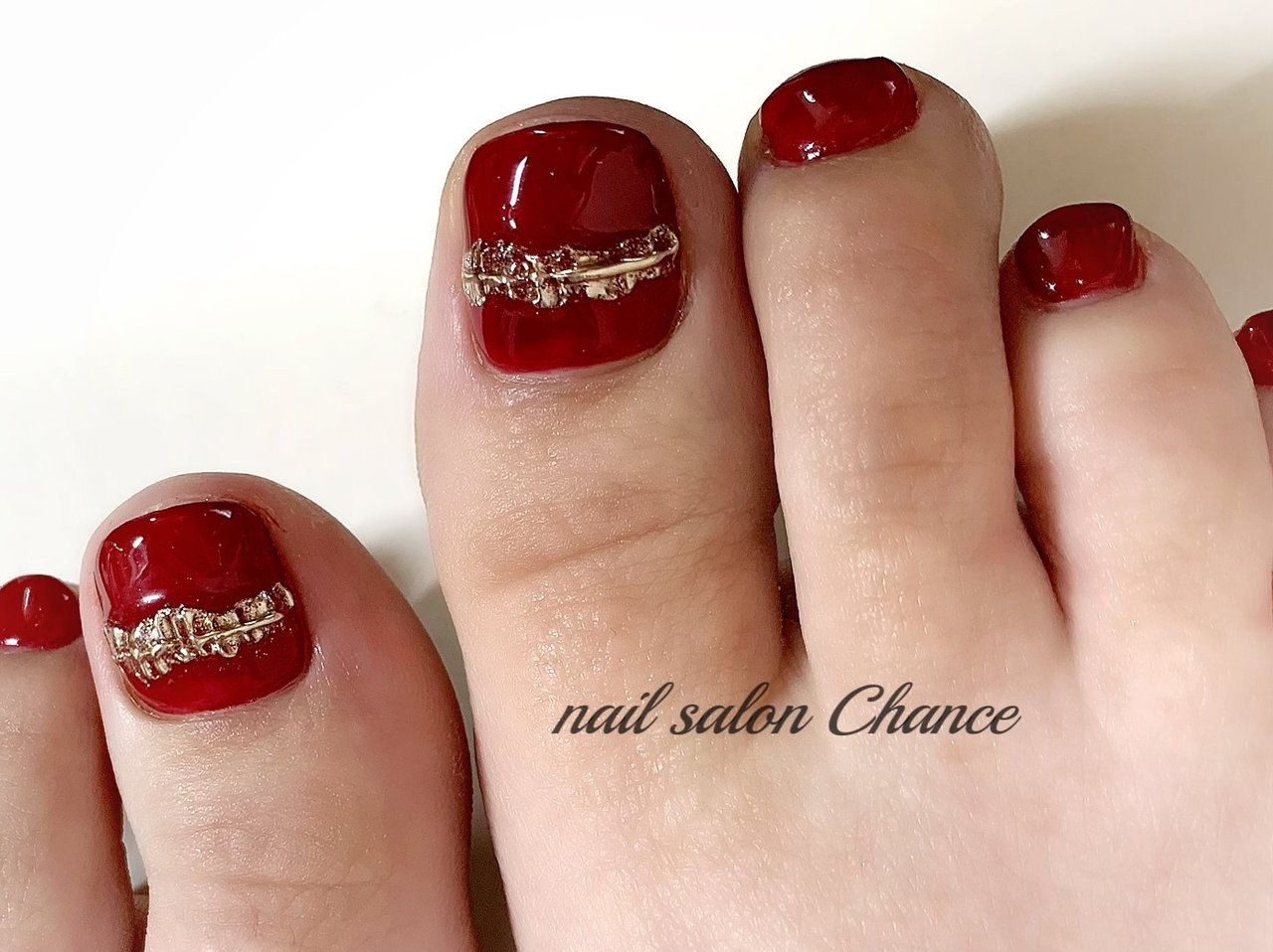 春 夏 リゾート ブライダル フット Nailsalon Chanceのネイルデザイン No ネイルブック