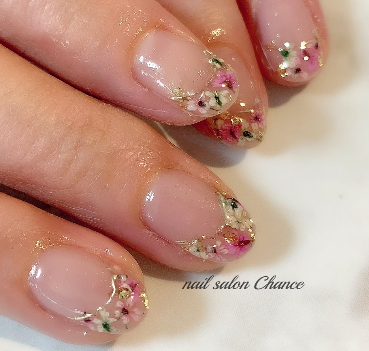 春 夏 オフィス ブライダル ハンド Nailsalonchanceのネイルデザイン No ネイルブック