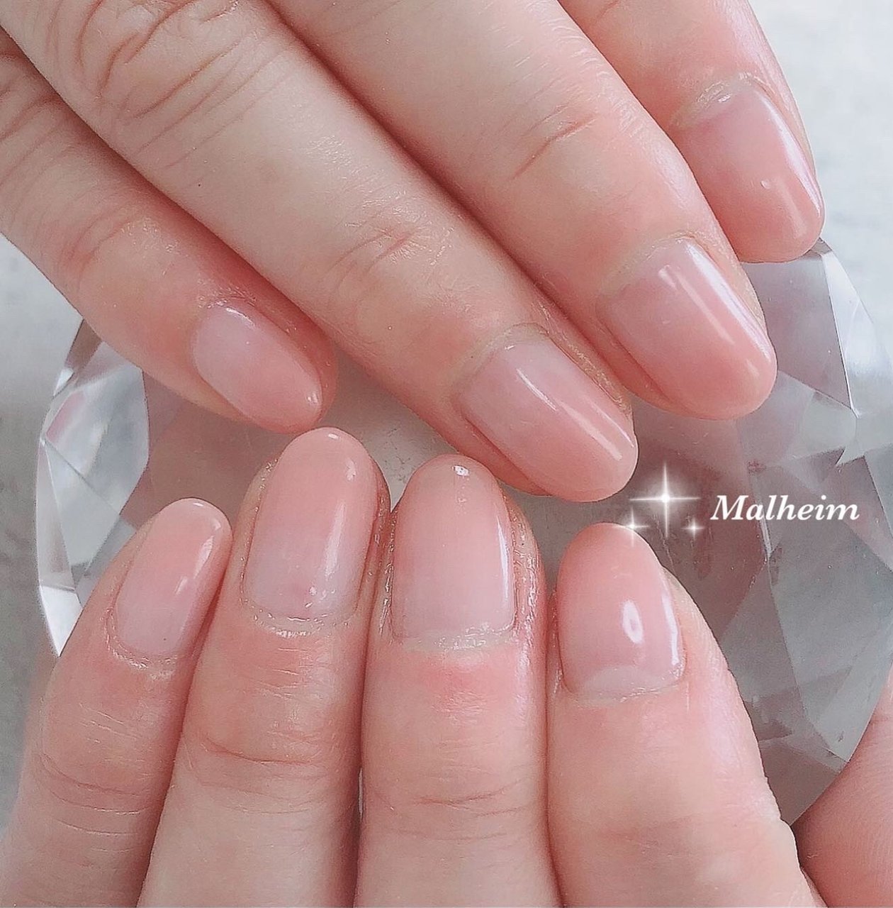 春/オフィス/女子会/ハンド/シンプル - Nails Malheim〜メルヘイム〜のネイルデザイン[No.7114465]｜ネイルブック