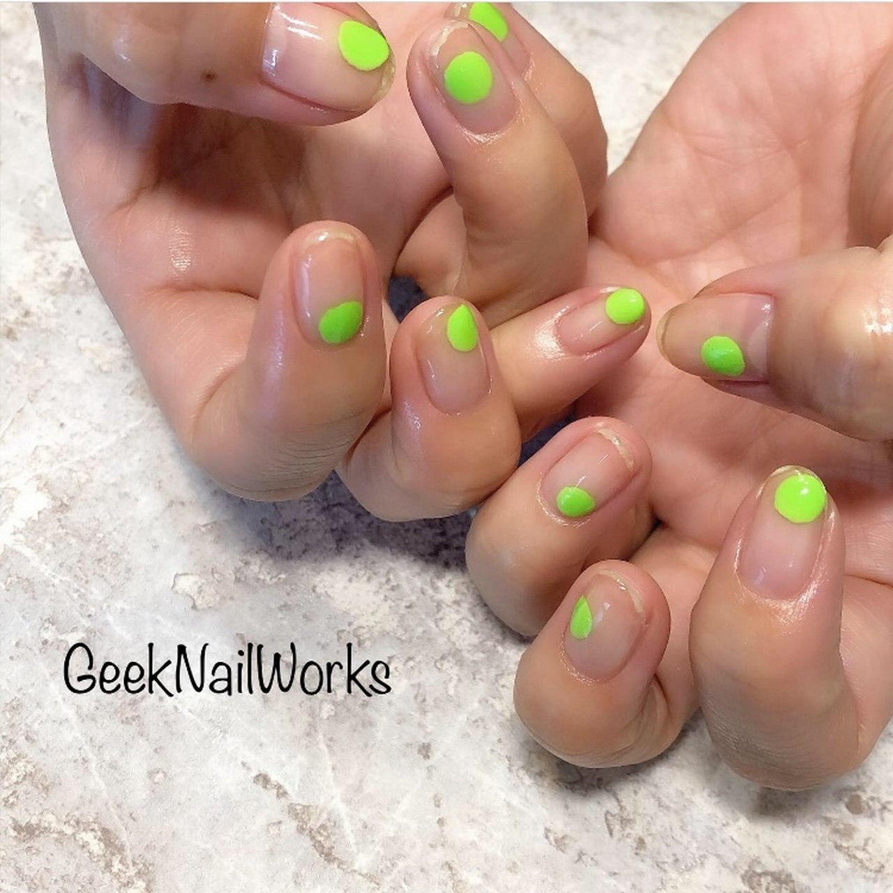 春 ハンド シースルー ニュアンス クリア Rinaのネイルデザイン No ネイルブック