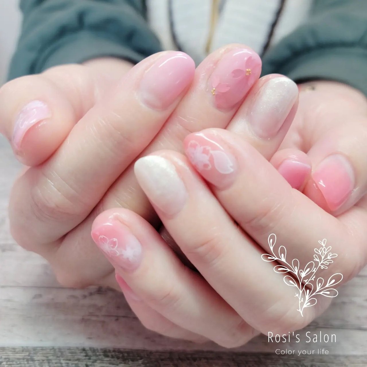 春 オールシーズン デート ハンド ワンカラー Rosiのネイルデザイン No ネイルブック