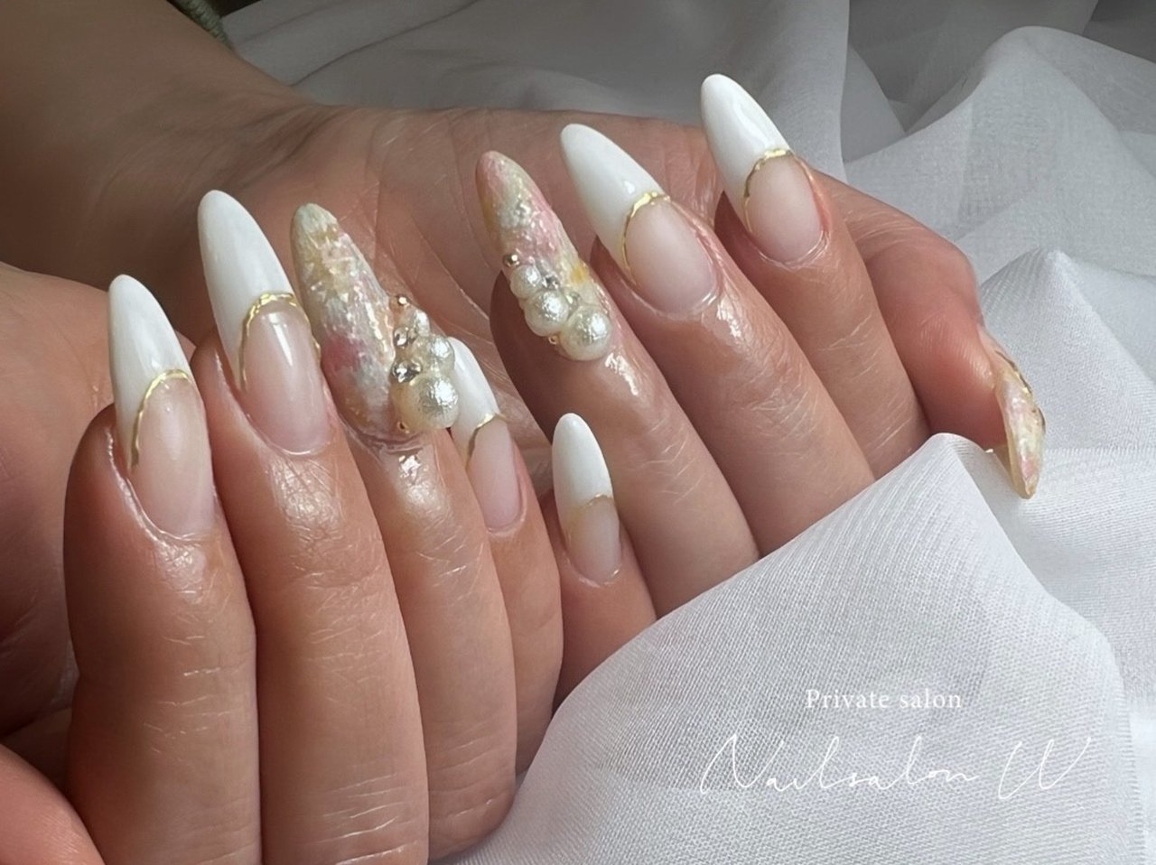 仙台 自爪育成サロン Nailsalon W のネイルデザイン No ネイルブック