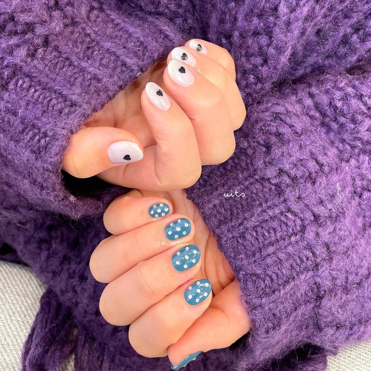 春 オールシーズン デート 女子会 ハンド Uits 自由が丘ネイルサロン ユーイッツのネイルデザイン No ネイルブック