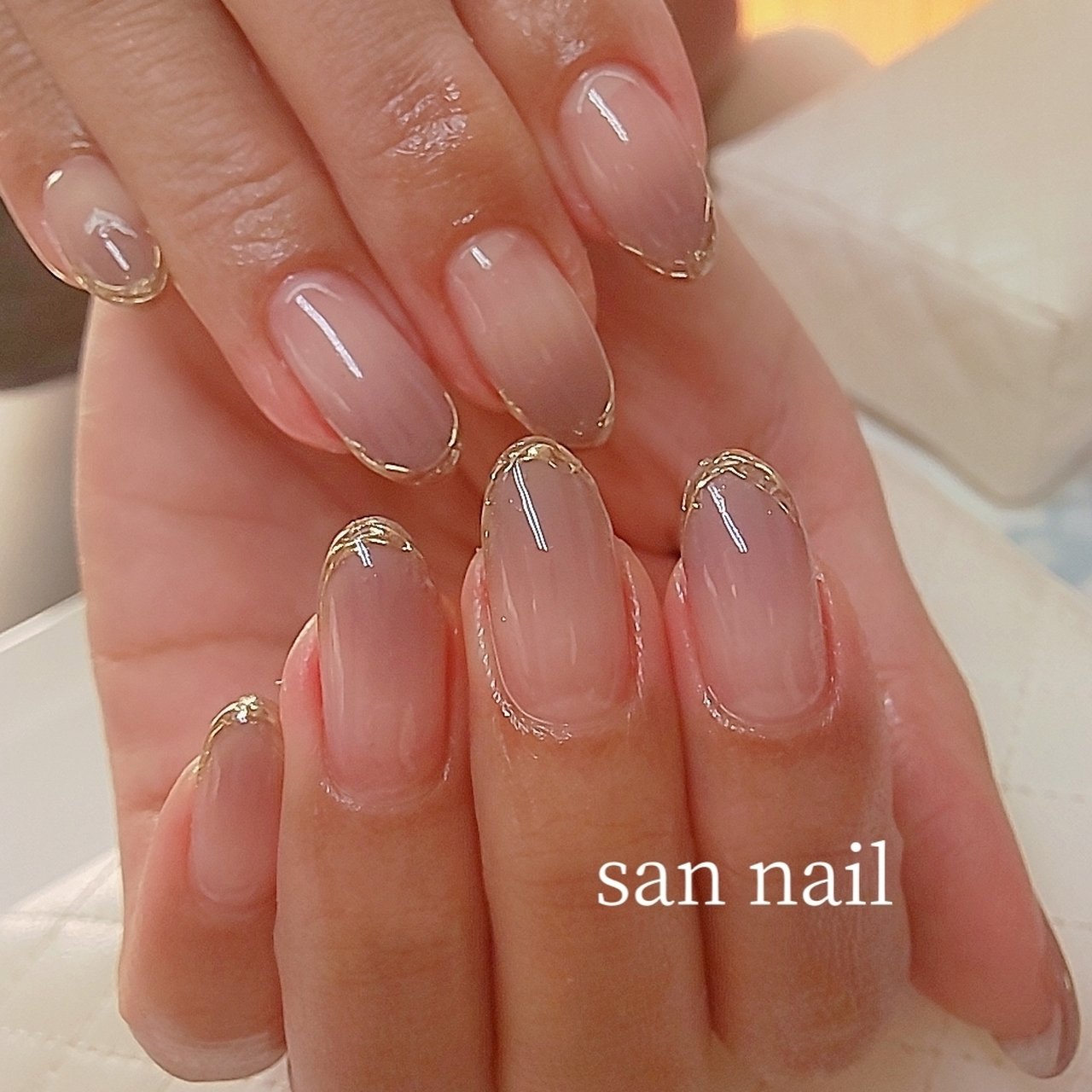 春 オールシーズン オフィス デート ハンド San Nailのネイルデザイン No ネイルブック