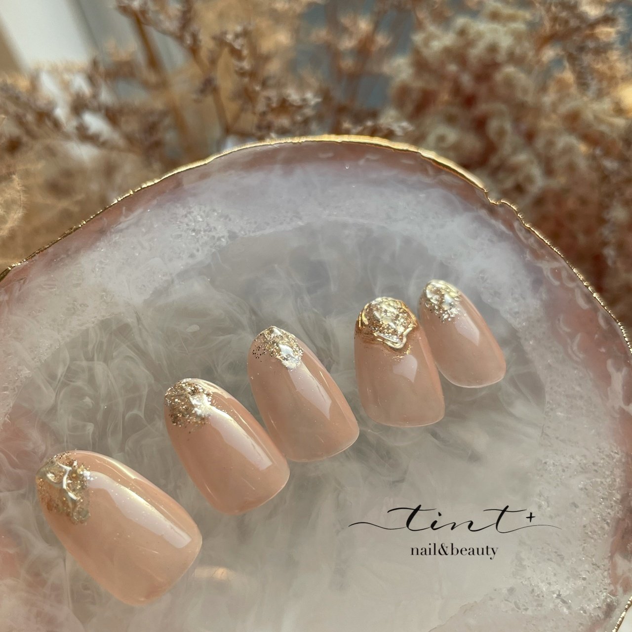 オールシーズン ハンド シンプル ラメ ワンカラー Yukko のネイルデザイン No ネイルブック