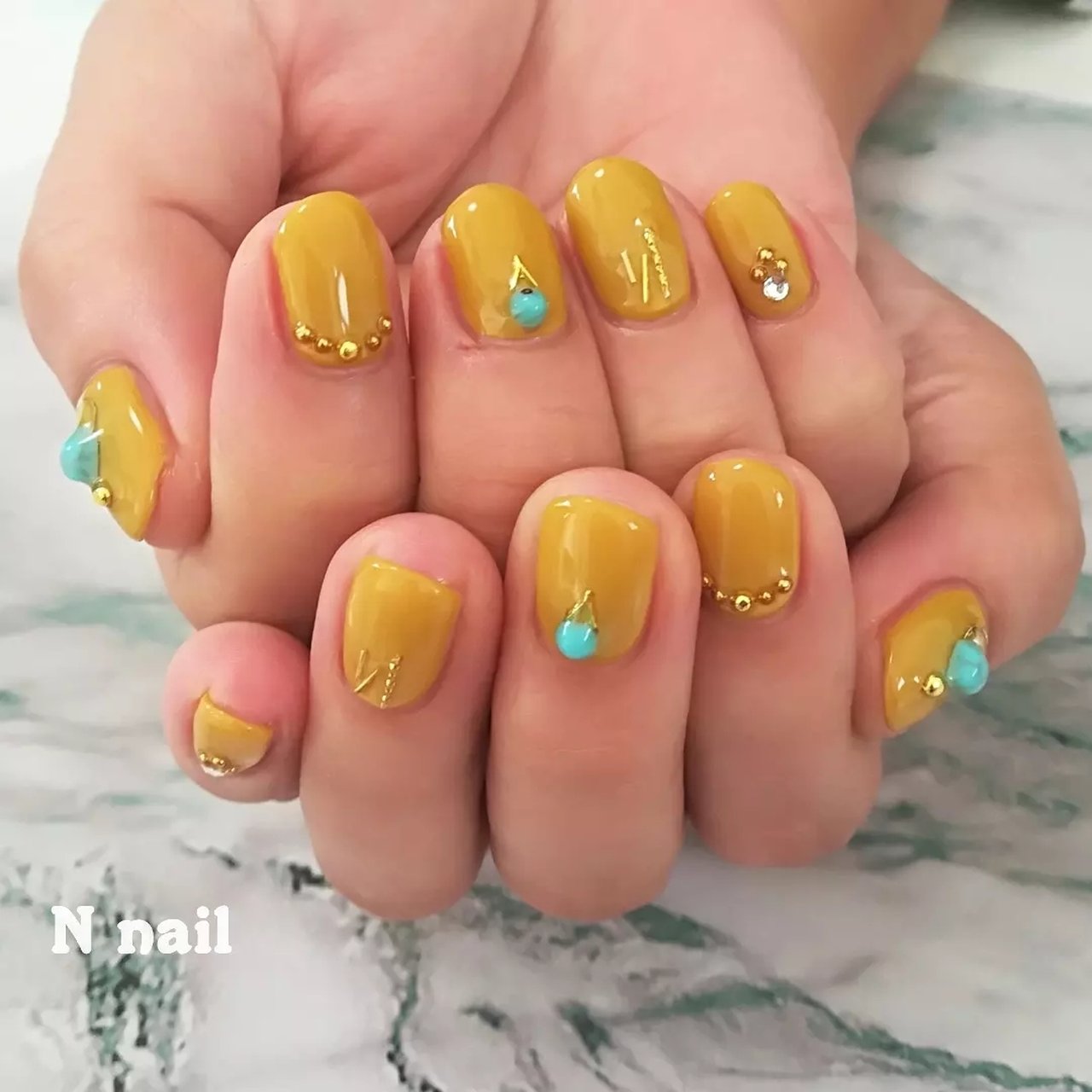 夏 秋 オールシーズン ハンド ワンカラー N Nailのネイルデザイン No ネイルブック