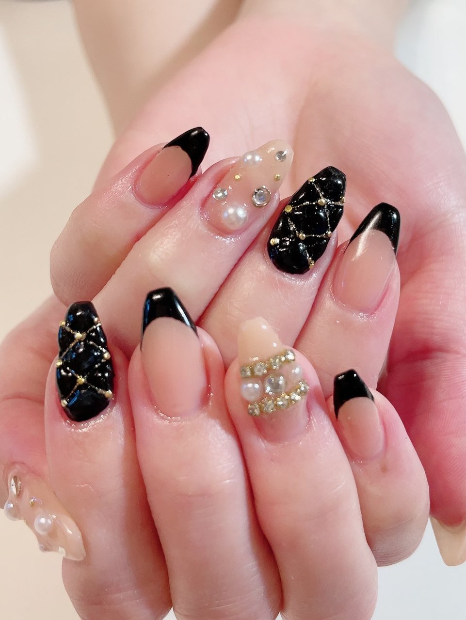 オールシーズン デート 女子会 ハンド フレンチ Kupulau Nail Haruのネイルデザイン No ネイルブック