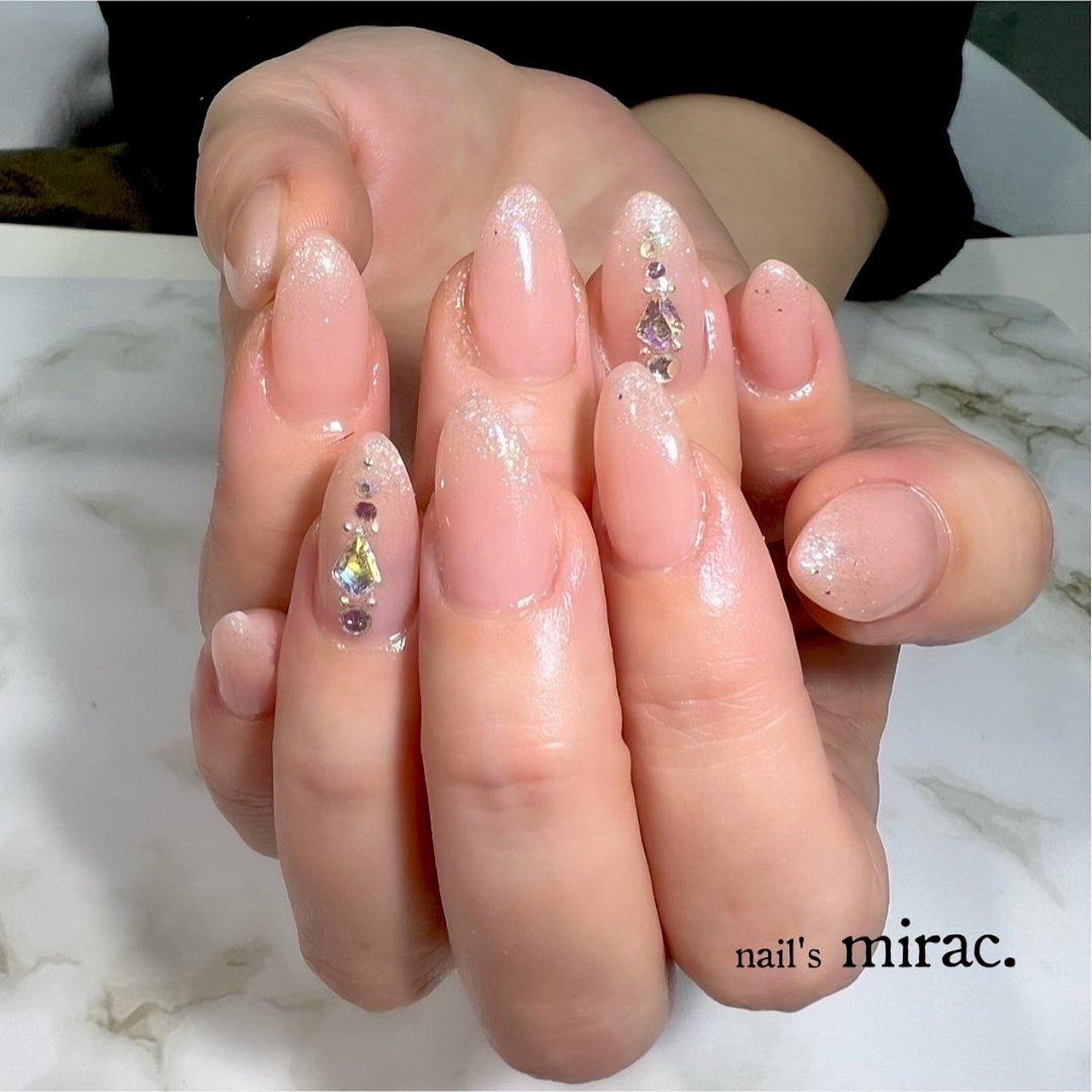 卒業式 入学式 オフィス ブライダル ハンド Nail Smirac 林 智子のネイルデザイン No ネイルブック