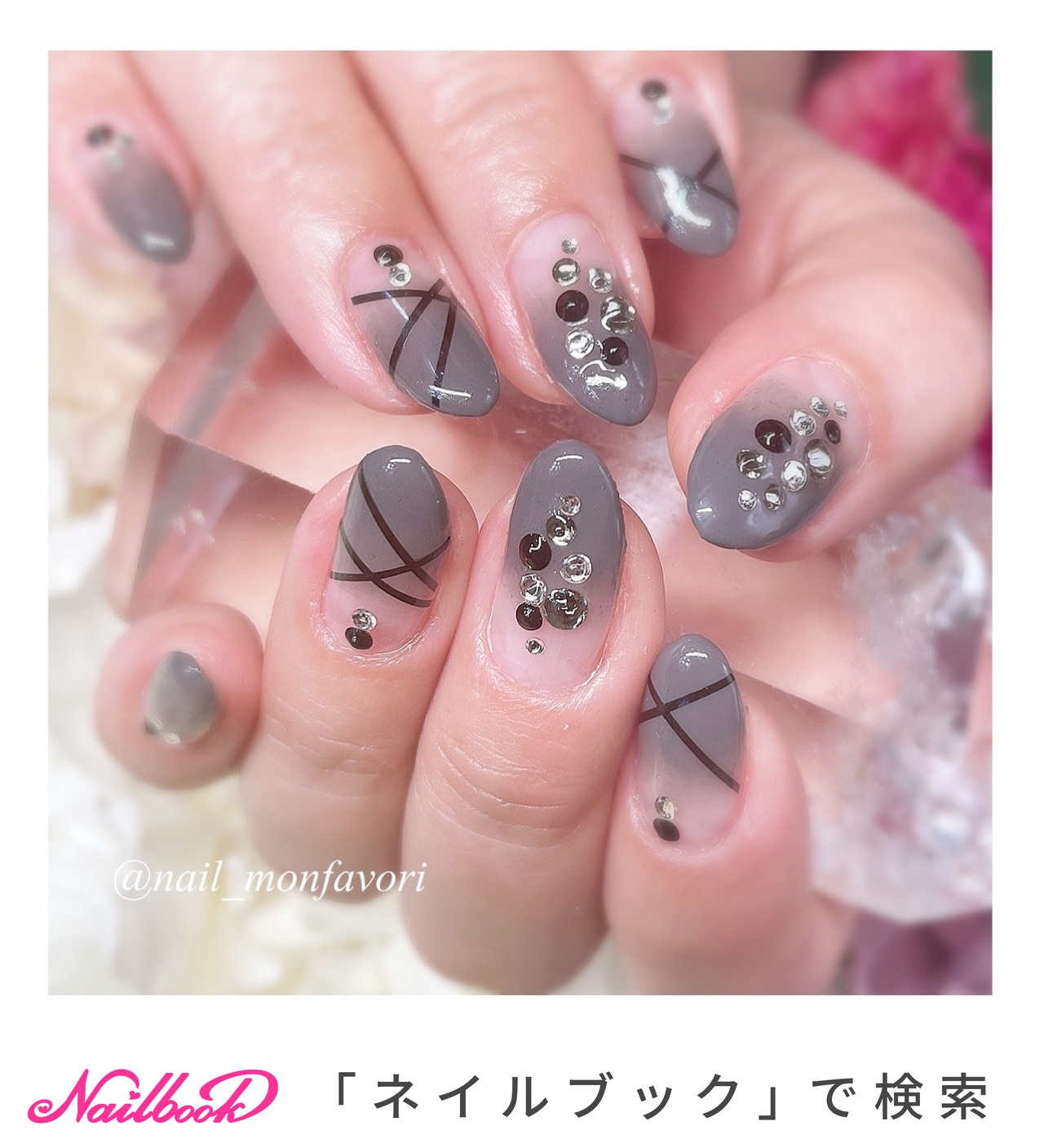 スタイリッシュネイルのネイルデザイン ネイルブック