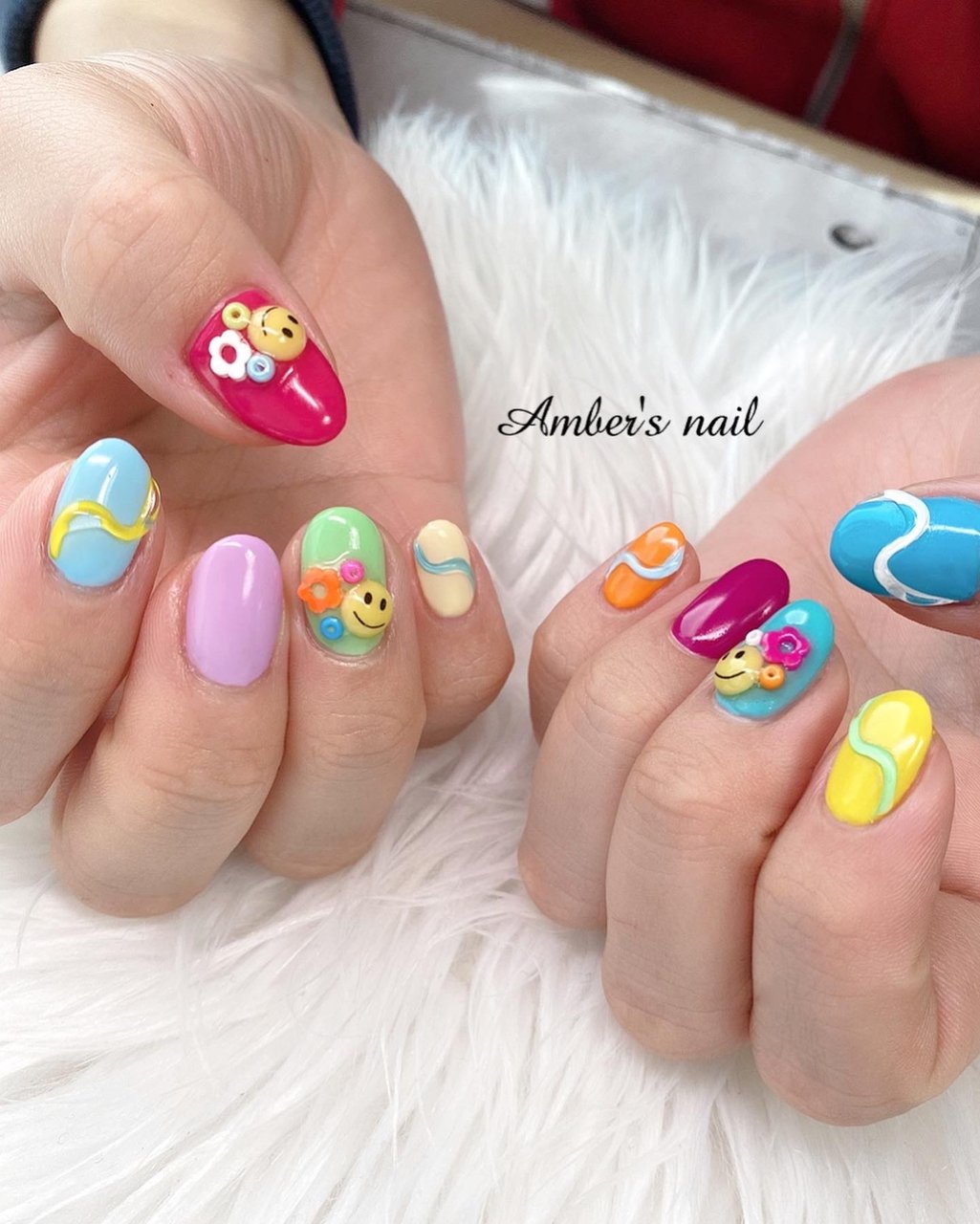春 旅行 ライブ 女子会 ハンド Amber S Nail アンバーズネイルのネイルデザイン No ネイルブック