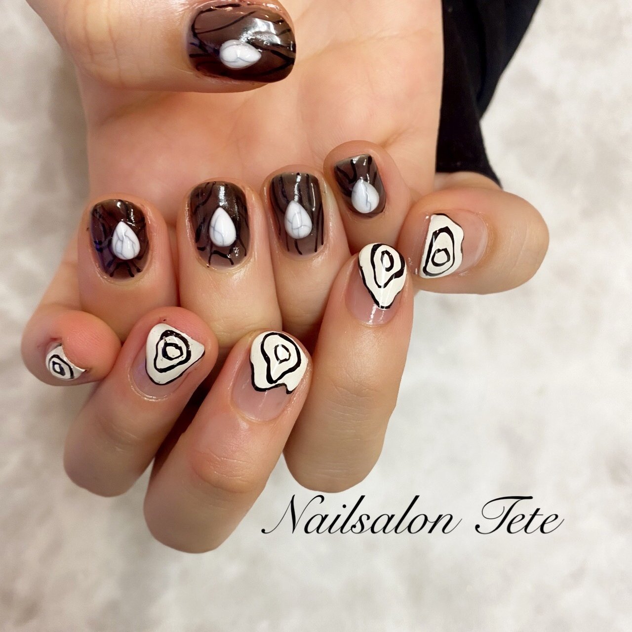 オールシーズン デート 女子会 ハンド シンプル Nailtete 本店のネイルデザイン No ネイルブック