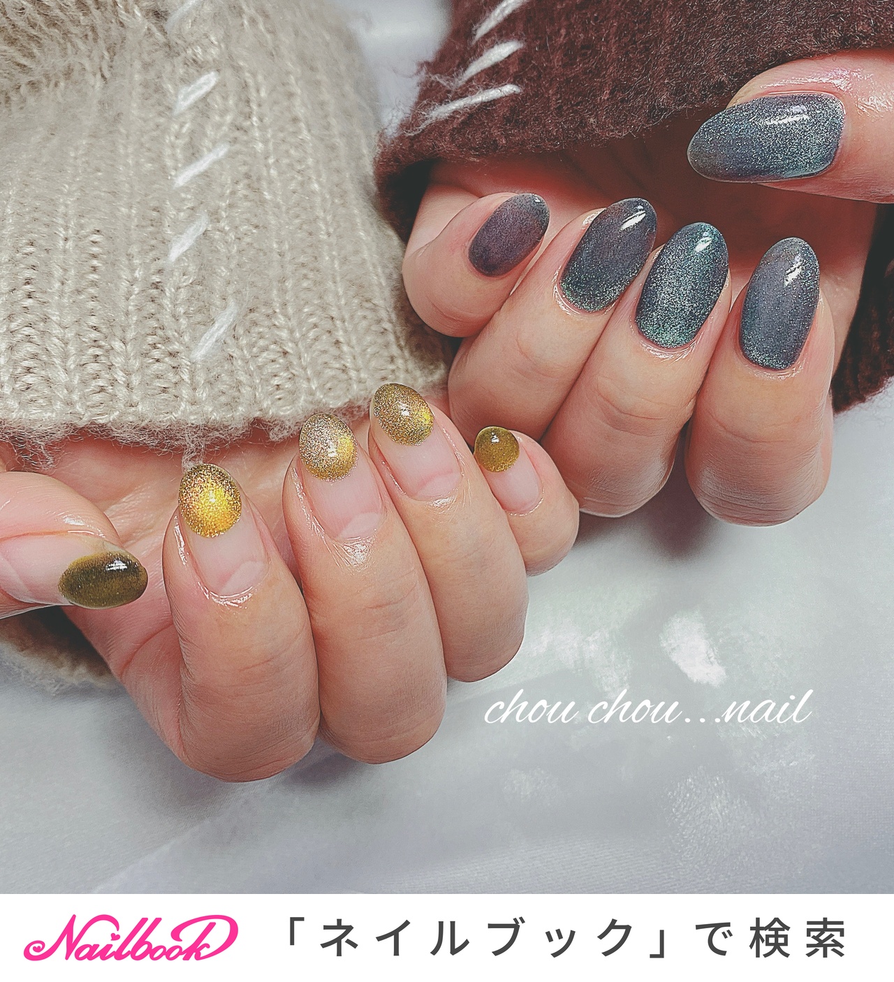ニュアンスデザイン　変形デザインバングル ✴︎Closed Bangle (SV925 K18GP) 10mm/ Barrel / Corcle / Rope