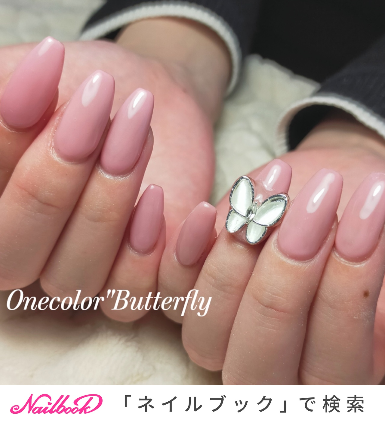 ロング スクエアのネイルデザイン ネイルブック