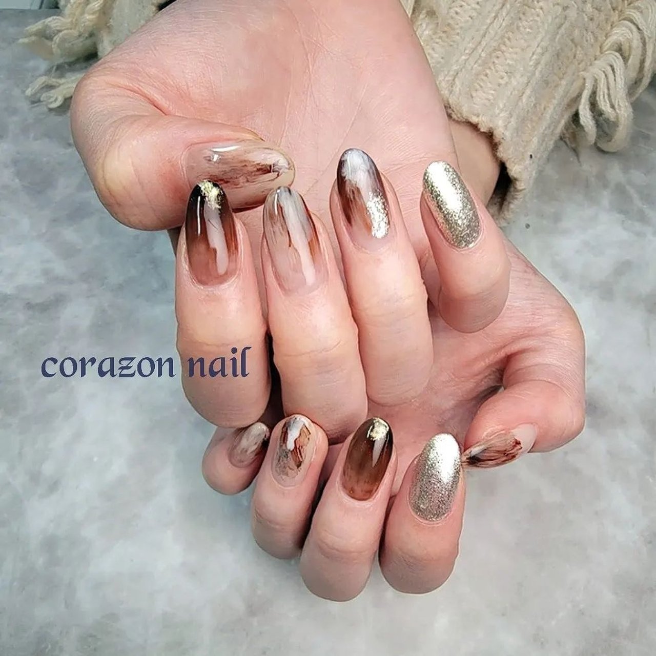 オールシーズン 旅行 オフィス 女子会 ハンド 武蔵浦和 Corazon Nailのネイルデザイン No ネイルブック