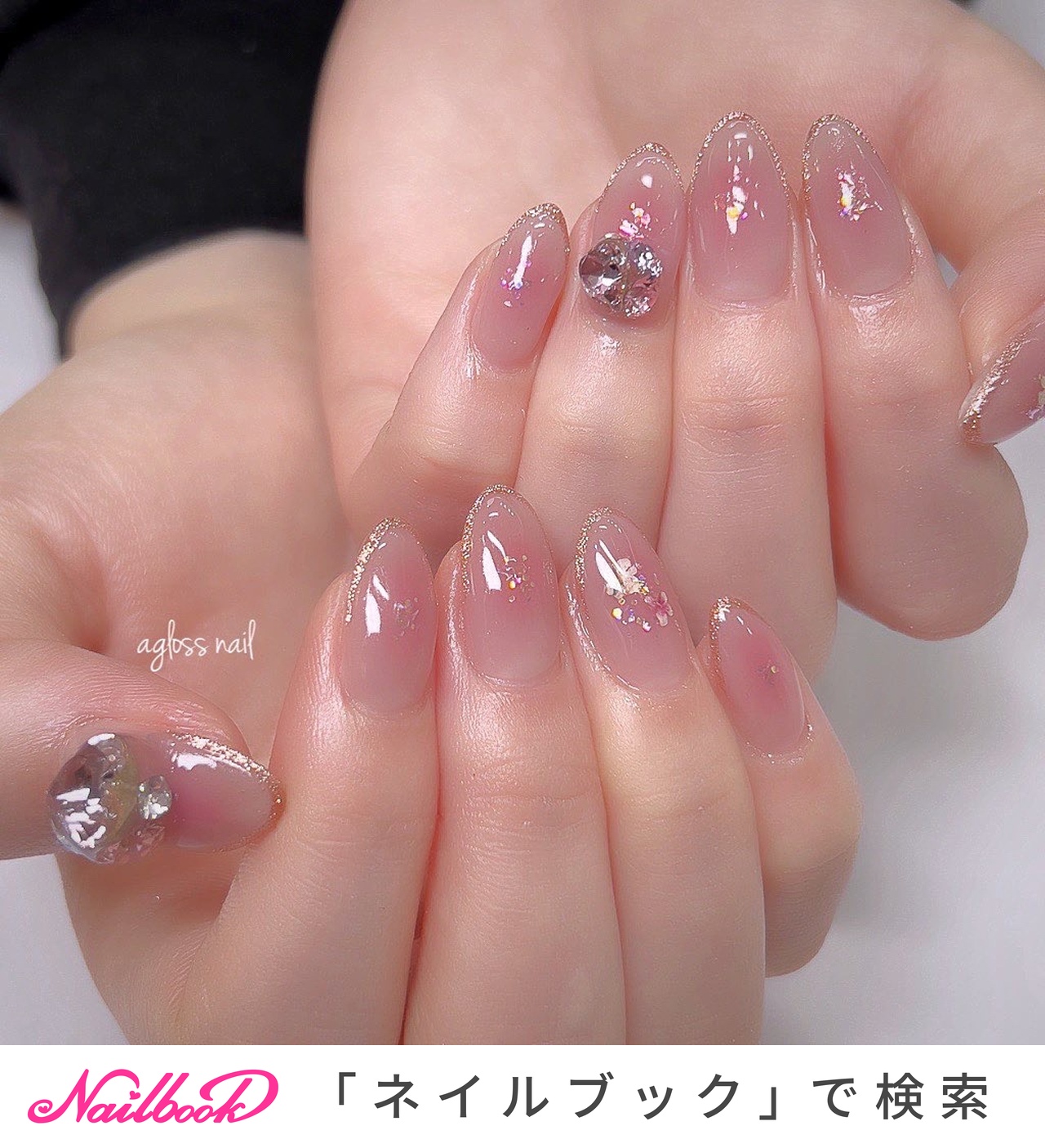 春 夏 秋 冬 ハンド Agloss Nailのネイルデザイン No ネイルブック