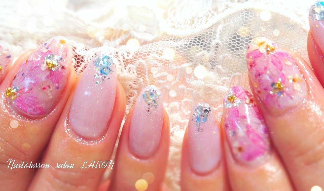 春 夏 卒業式 入学式 ハンド Labonのネイルデザイン No ネイルブック