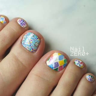 エスニック モロッコ のネイルデザイン ネイルブック