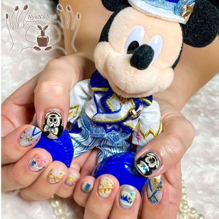おすすめ順 ディズニーシー周年のネイルデザイン ネイルブック