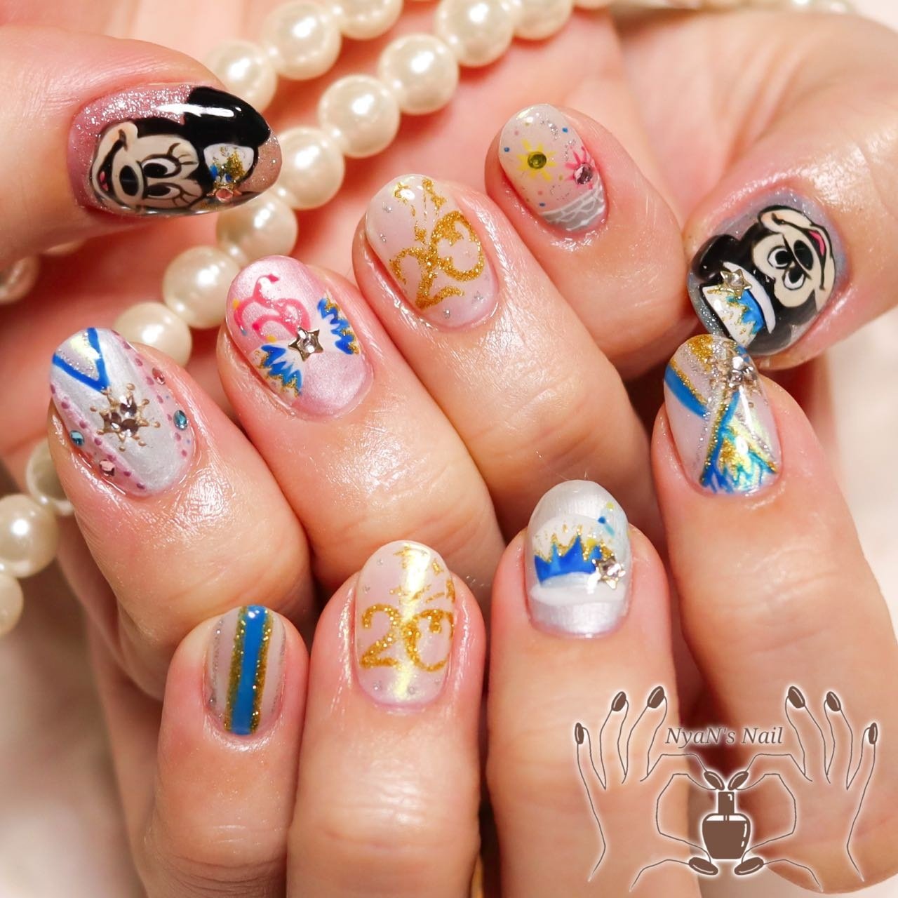 オールシーズン 旅行 リゾート ライブ ハンド Nyan S Nailのネイルデザイン No ネイルブック