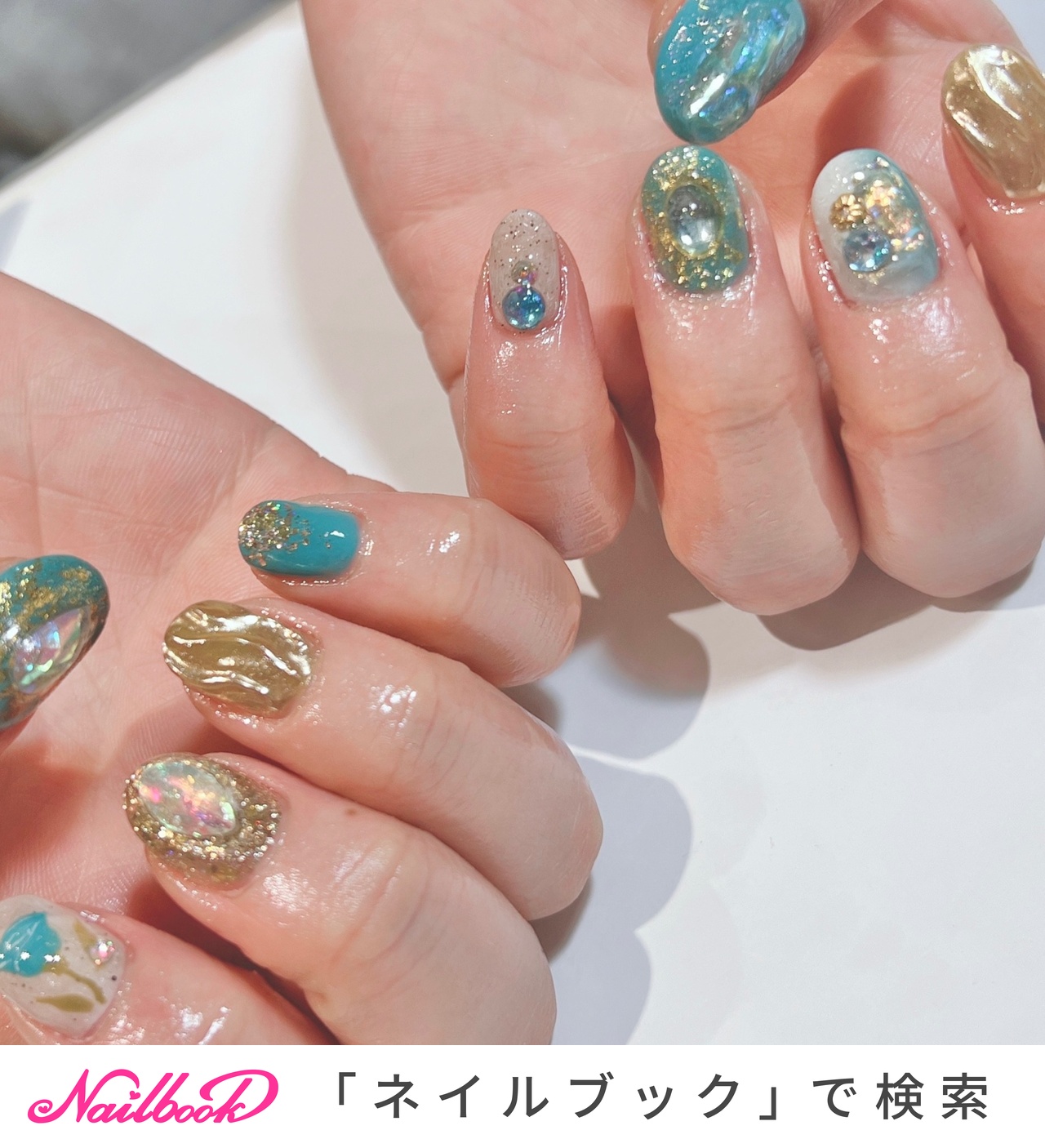 ジャスミンイメージのネイルデザイン｜ネイルブック