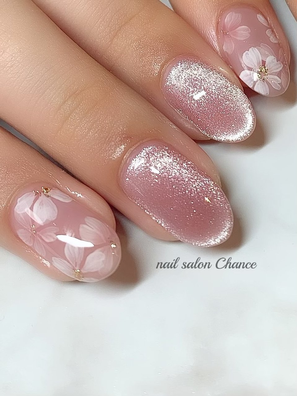 春/入学式/オフィス/ブライダル/ハンド - nailsalonChanceのネイル