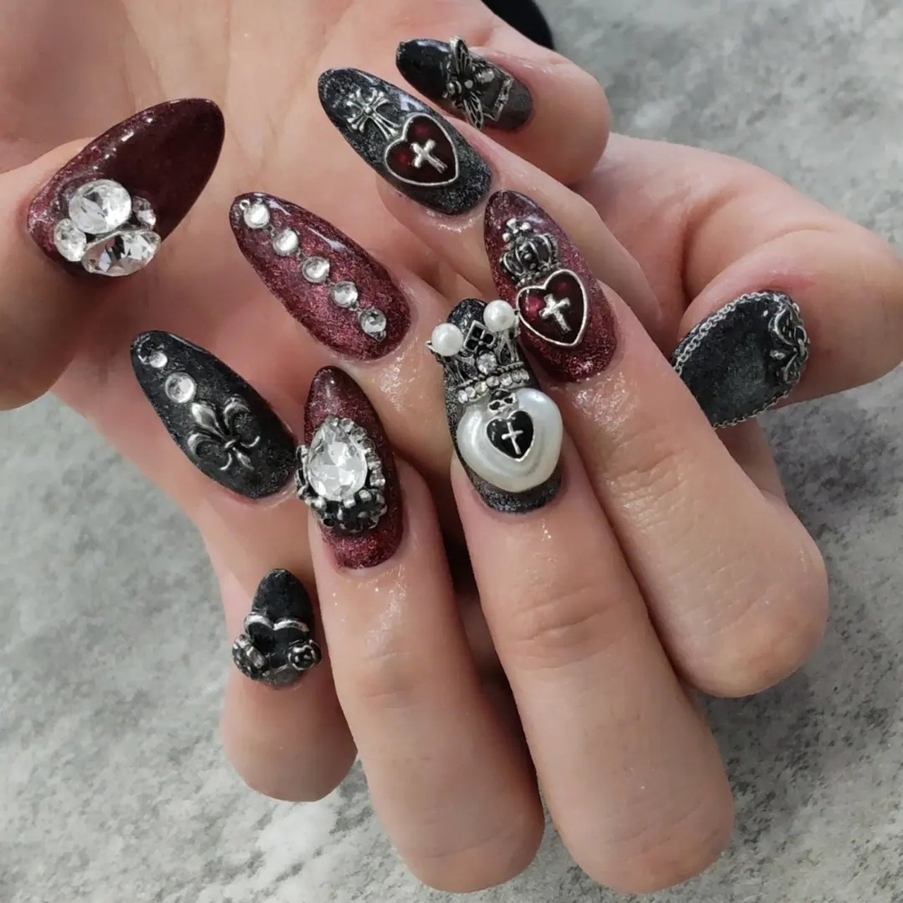 オールシーズン 卒業式 ハンド ロング ホワイト Kishiのネイルデザイン No ネイルブック