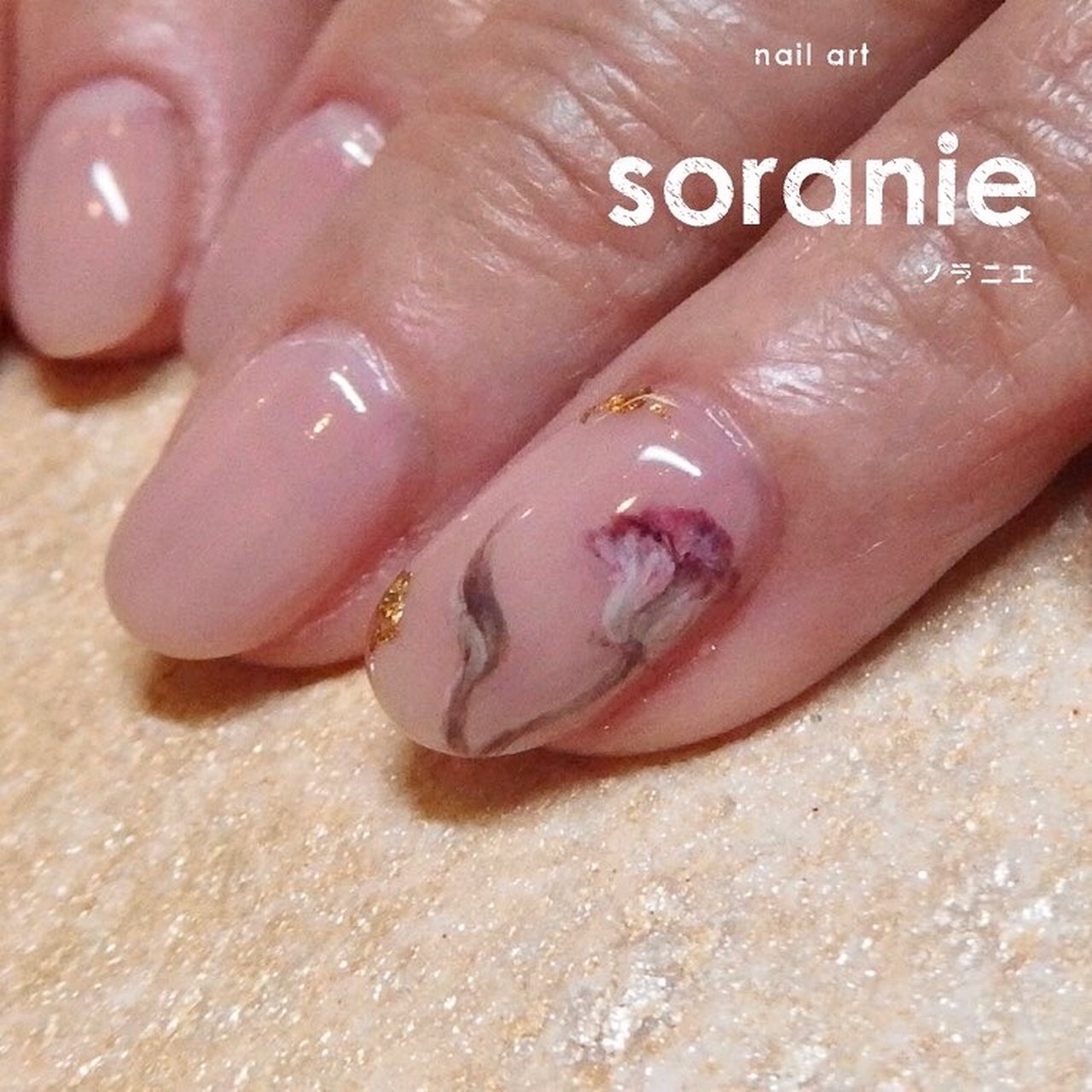 春 オフィス ハンド シンプル ショート Mizumi Sorani E のネイルデザイン No ネイルブック