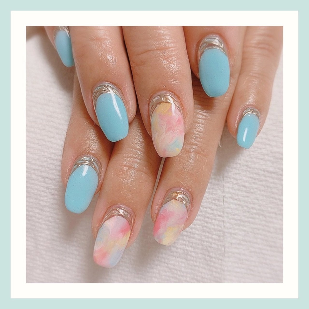 夏 オールシーズン 旅行 スポーツ ハンド Grateful Nails あっちゃんこのネイルデザイン No ネイルブック