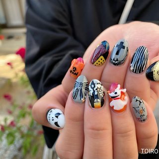 22年 新着順 秋 ライブ キャラクターのネイルデザイン ネイルブック