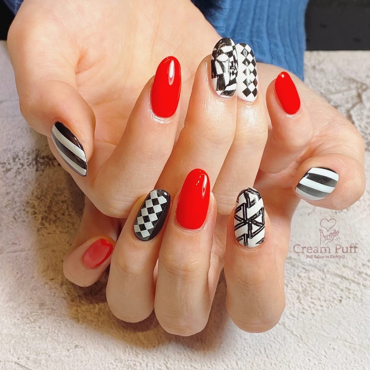 春 成人式 卒業式 シンプル ワンカラー Creampuff 吉祥寺店のネイルデザイン No ネイルブック