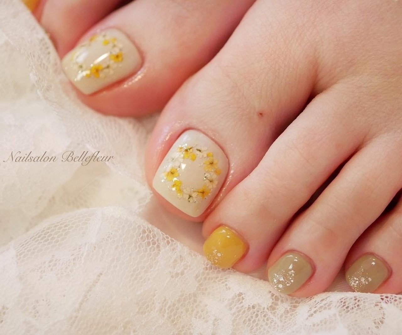 春 オフィス デート 女子会 フット 秋田nailsalonbellefleur ベルフルール のネイルデザイン No ネイル ブック