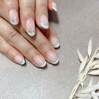 ミントグリーンのネイルデザイン ネイルブック