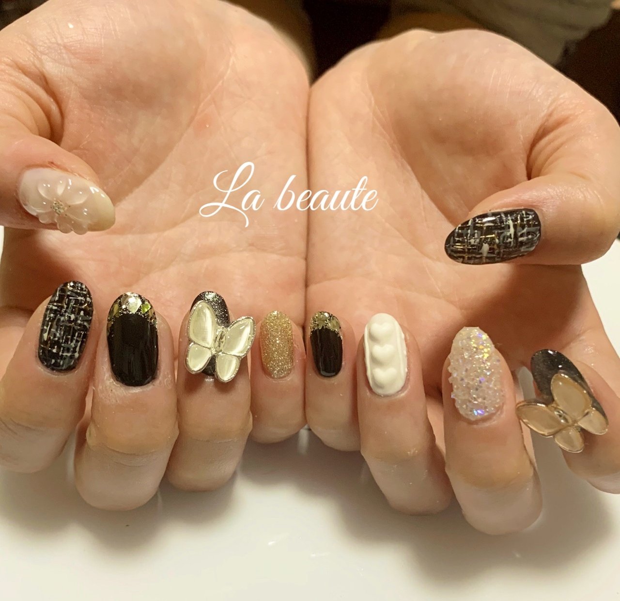 秋 冬 旅行 女子会 ハンド ｌa Beaute ラ ボーテ のネイルデザイン No ネイルブック