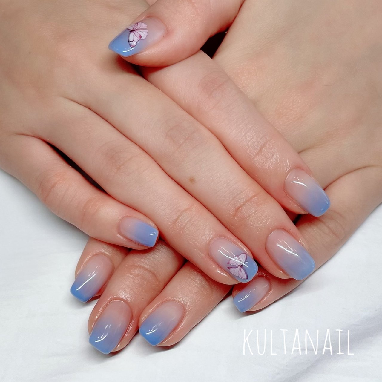 春 夏 オールシーズン ハンド グラデーション Kulta Nail 京王線仙川駅のネイルデザイン No ネイルブック