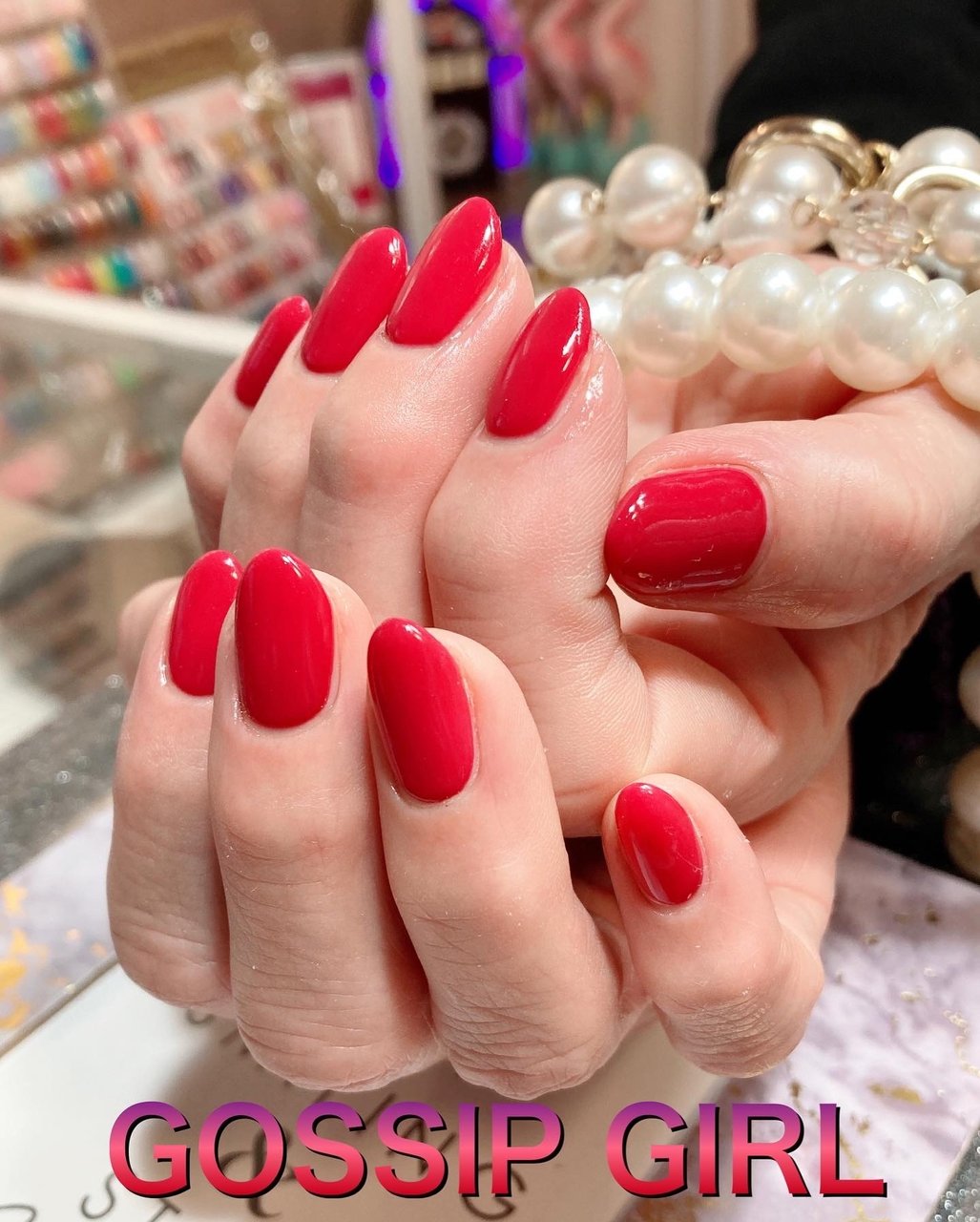 オールシーズン バレンタイン ライブ スポーツ ハンド Gossip Girlのネイルデザイン No ネイルブック