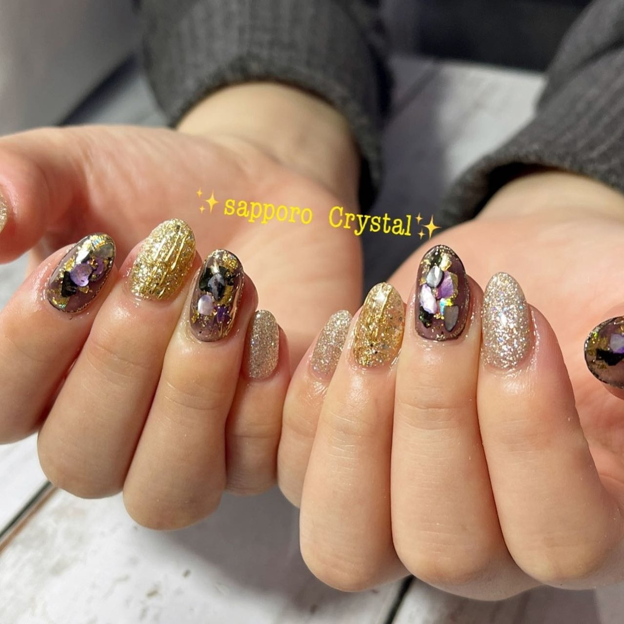 札幌 ﾈｲﾙｻﾛﾝcrystalのネイルデザイン No ネイルブック