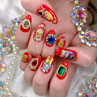 おすすめ順｜#湯婆婆のネイルデザイン｜ネイルブック 