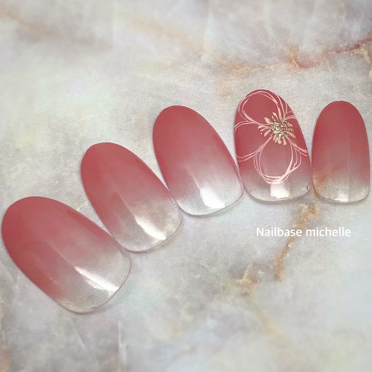 春 オールシーズン オフィス ハンド シンプル Nailbasemichelleのネイルデザイン No ネイルブック