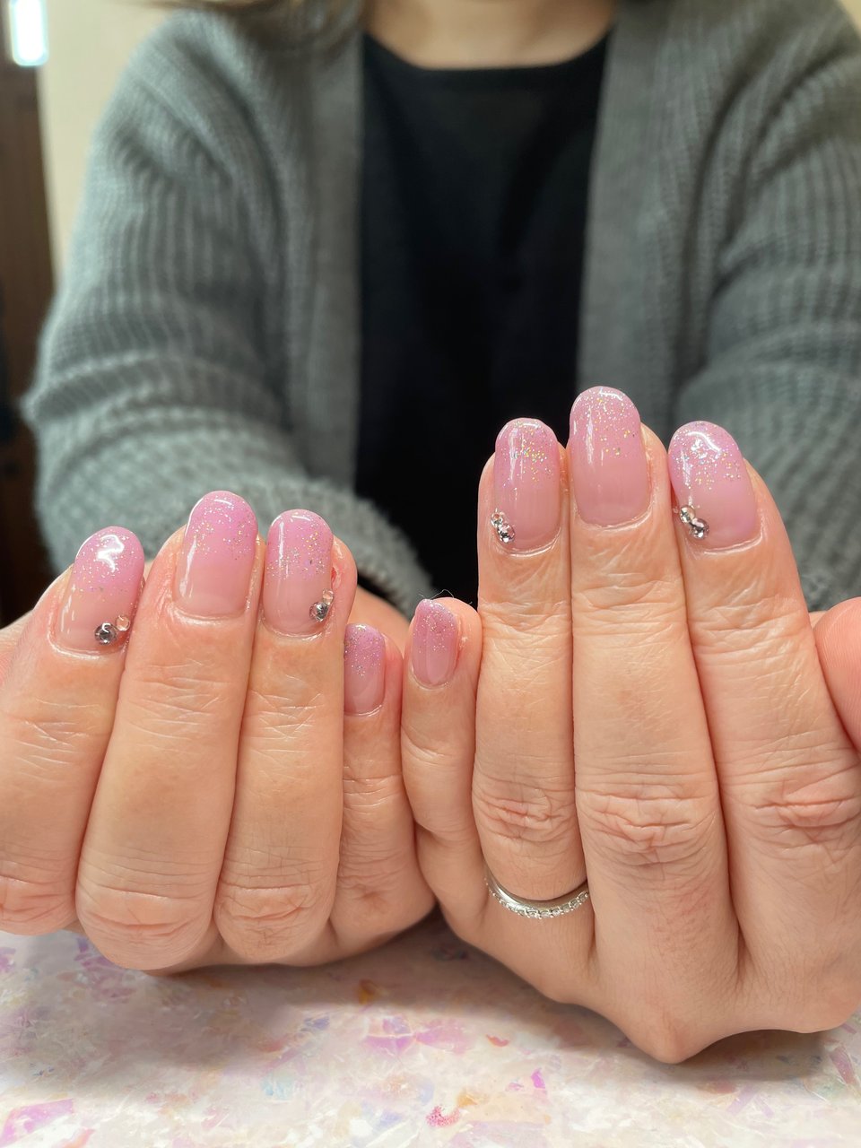 春 卒業式 入学式 ハンド シンプル シエル金沢市 金谷和美 のネイルデザイン No ネイルブック