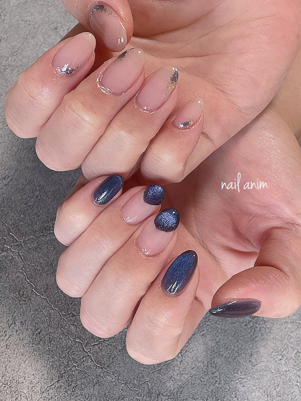 春 夏 ハンド シンプル マグネット Nail Animのネイルデザイン No ネイルブック